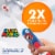 Spinbrush Kids Super Mario Electric Battery Powered Toothbrush Soft Bristles Perspective: left