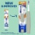 Spinbrush Pro Clean Medium Bristles Sage Green Battery Powered Electric Toothbrush Perspective: left