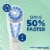 Spinbrush Pro Whiten Medium Bristles Coral Battery Powered Electric Toothbrush Perspective: left