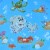 Yescom Splash Pad Water Sprinkler Play Mat Inflatable Wading Pool for Kids Toddlers 67 Perspective: left