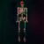 Yescom 5.4' FT Full Body Halloween Skeletons Props Decoration with Movable Joints 2 Pack Perspective: left