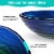 Aquaterior Round Tempered Glass Vessel Sink Vanity Above Counter Basin 2 Packs Perspective: left