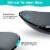 Aquaterior Bathroom Oval Tempered Glass Vessel Sink Counter Top Basin 2 Pack Perspective: left