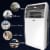 Shinco 12,000 BTU Portable AC Unit, Dehumidifier, and Fan for 400 SqFt Rooms Perspective: left