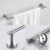Brushed Nickel 3 - Piece Bathroom Hardware Set Perspective: left