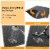 Cat Litter Mat EVA Honeycomb Double Layer Kitty Litter Trapping Carpet Urine-proof Scatter Perspective: left