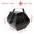 Automatic Bubble Machine 25W Pro Bubble Blower Maker with Handle for DJ DISCO Stages Wedding Perspective: left