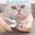 Dog Nail Clippers Pet Cat Nail Toe Trimmer Stainless Steel Grooming Tool Free Nail File Small Perspective: left