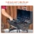 BBQ Grill Cleaning Brush Stainless Steel Barbecue Cleaner with 18in Suitable Handle Perspective: left