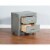 Sunny Designs Ranch House 24  2-drawer Wood Night Stand in Little Boy Blue Perspective: left
