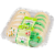 Kimberley's Bakeshoppe Vanilla Frosted Cookies - St. Patrick's White & Green Perspective: left