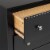 Prepac Sonoma Black Wardrobe Armoire Perspective: left