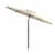UV and Wind Resistant Tilting Patio Umbrella in Yellow - CorLiving Perspective: left