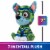 PAW Patrol: The Mighty Movie Mighty Pups Rocky Plush Toy Perspective: left