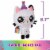 Gabby's DollhouseCelebration Series Pandy Paws Purr-ific Party Plush Perspective: left