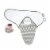 Bublo Baby Swaddle Blanket Boy Girl, 3 Pack Small Size Newborn Swaddles 0-3 Month Perspective: left