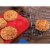 Mrs Anderson's Baking 6Cup Muffin Top Pan, BPA Free, Non-Stick European-Grade Silicone Perspective: left