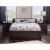 AFI Orlando Full Solid Wood Bed and Footboard with Full Trundle in Espresso Perspective: left
