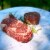 Greensbury Organic Grass-Fed Ribeye Steak (10 Steaks, 10oz each) Perspective: left