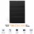AOBABO 4 Drawer Lateral File Cabinet w/ Lock for Letter/Legal Size Paper, Black Perspective: left