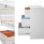 AOBABO 3 Drawer Lateral File Cabinet w/ Lock for Letter/Legal Size Paper, White Perspective: left