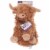 Multipet Highland Shaggy Cow Perspective: left