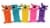 Multipet® Loofa Squeaker Mat - 12-inch Perspective: left