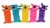 Multipet® Loofa Squeaker Mat - 12-inch Perspective: left