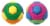 Multipet® Ruff Enuff™ Ball Dog Toy - Assorted Perspective: left