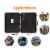FLEXSOLAR G100 100 Watt Briefcase Foldable Portable Solar Panel Charger w/ Stand Perspective: left