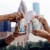 Saint Arnold H-Town Pilsner Craft Beer Perspective: left