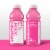 vitaminwater® Shine Strawberry Lemonade Zero Sugar Flavored Bottled Water Beverage Perspective: left