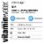 Vitaminwater® Zero Sugar Ice Cool Blueberry Lavender Flavored Bottled Water Perspective: left