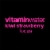 vitaminwater® Focus Kiwi Strawberry Flavored Bottled Water Beverage Perspective: left