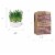 SmartyKat Catnip Caves Paper Bag Toy Hideout &  Sweet Greens Oat Grass Grow Kit - 5 Pack Perspective: left