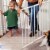 KidCo G2000 Safeway Top of Stairs Quick Release Baby Gate, 42.5 x 30.5 In, White Perspective: left