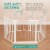 KidCo Custom Fit Auto Closing ConfigureGate Baby Gate with 30 Inch Door, White Perspective: left