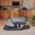 KidCo P3012 PeaPod Portable Pop Up Child Toddler Baby Travel Bed, Midnight Perspective: left