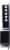 WeatherTech BumpStep Hitch Mounted Bumper Protection - Black Perspective: left