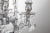 Alena 4-Light Chrome Farmhouse Crystal Foyer Lantern Chandelier Perspective: left