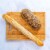 Large Bamboo Cutting Board - 17x12.5 inch Wood Cutting Board, Serving Tray with Juice Groove Perspective: left