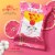 Burts Bees Clarifying Pink Grapefruit Facial Towelettes Perspective: left