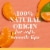 Burt's Bees Squeezy Mandarin Granita Tinted Lip Balm Perspective: left