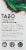 Tazo® Organic Awake® English Breakfast Tea Bags Perspective: left