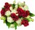 Summer Sizzle Rose Bouquet Perspective: left
