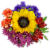 Mother's Day Mommy & Me Fresh Flower Bouquet Perspective: left