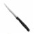 6 Piece Steak Knives Knife Set Kitchen Utensil Home Slice Cutlery Serrated Black Perspective: left