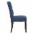 Costaelm Jameson Fabric Tufted Dining Side Chair 2 Pc Set in Blue Perspective: left