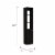 TUHOME Black Modern Engineered Wood Malaga 63  One-Door Linen Cabinet Perspective: left