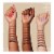 NYX Professional Makeup Zero to Brow Longwear Brow Gel 05 Ash Brown Perspective: left